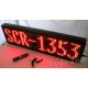 Affordable LED SCR-1353 Red Programmable Message Sign, 13 x 53